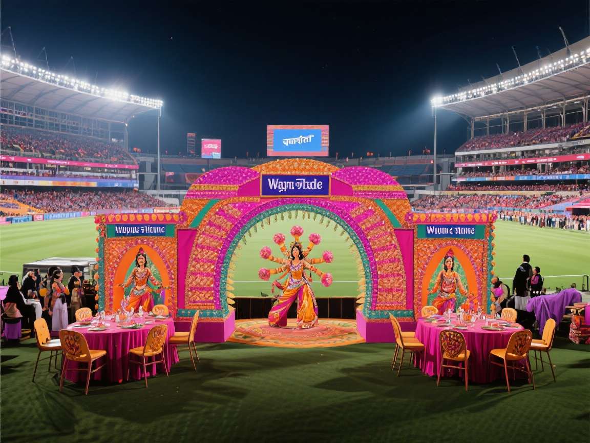 Mumbai Stadium in Bollywood Handball Adventures